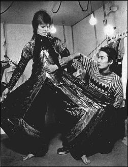 The late fashion designer, Kansai Yamamoto, on working with David Bowie